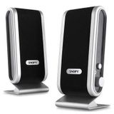 Snopy SN 820 2.0 Siyah Gümüş Lcdlnce Tasarım USBSpeaker