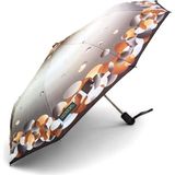 Snotline April Serisi Full Otomatik Kadın Şemsiye 90 cm Çap Kapalı 30 cm Çanta Boy - Vizon