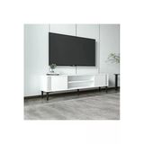 Snow Kapaklı Tv Sehpası – 140 Cm, Modern Ve Fonksiyonel Tasarım Beyaz