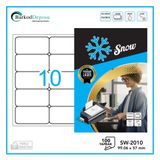 Snow SW-2010 99x57 mm A4 Lazer Etiket