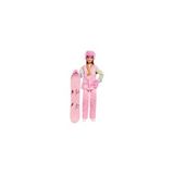 Snowboard Sporcusu Barbie® Oyun Seti Pembe Montu ve Renk Değiştiren Snowboard Dahil 10'dan Fazla A