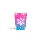 Snowflakes Karton Bardak 80Z