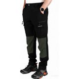 Snowmount Erkek Outdoor Mevsimlik Trekking Pantolonu Likralı Su Itici Taktik Kargo Cep - 2XL - Siyah - Haki