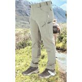 Snowmount Outdoor Trekking Taktikal Likralı Doğa Yürüyüşü Su Itici 9826 Bej Renk Pantolon