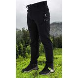 SNOWMOUNT Outdoor Trekking Taktikal Likralı Mevsimlik Doğa Yürüyüşü Siyah Renk Kaliteli Şık Duruş Pantolon