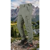 SNOWMOUNT YENİ MODEL! Erkek Outdoor Likralı Su İtici Haki Renk Taktik Kargo Cep Tarz Mevsimlik Trekking Pantolonu