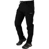 Snowmount Yeni Model Siyah Renk Outdoor Soğuğa Karşı Dayanıklı Içi Polarlı Kışlık Softshell Paça Fermuarlı Şık Pantolon