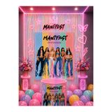 snowparty Manifest Dekor Perdeli Poster Doğum Günü Parti Malzemeleri Süsleri Seti Rainbow
