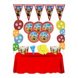 snowparty Paw Patrol Paw Petrol 8 Kişilik Doğum Günü Parti Malzemeleri Süsleri Seti