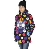 Snowsea Çocuk Kayak ve Snowboard Montu / Snowsea SS7630 Pati - 3 - 4 Yaş - Siyah