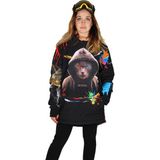 Snowsea Cool Cat Bayan Snowboard ve Kayak Montu - XL