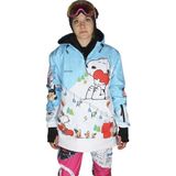 Snowsea Cuddle Yaka Fermuarlı Snowboard & Kayak Montu SS7768 - Mavi
