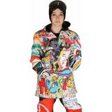 Snowsea Doksanlar Tasarım Kadın Kayak ve Snowboard Montu Snowsea SS7748 - 4XL - Fuşya