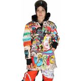 Snowsea Doksanlar Tasarım Kadın Kayak ve Snowboard Montu Snowsea SS7748 - XS - Fuşya