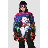 Snowsea Fiery Harley Quinn 10K Kayak ve Snowboard Montu - 4XL