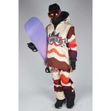 Snowsea Free Serisi Kadın Snowboard Mont & Pantolon Takımı - XS - Bej
