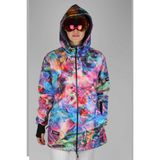 Snowsea Galaxy SS7783 Kadın Kayak Montu, 1. Kalite Kadın Snowboard Montu - Pembe