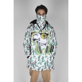 Snowsea Kaktüs SS7785 Kadın Kayak Montu, 1. Kalite Unisex Snowboard Montu - 7 - 8 Yaş - Yeşil