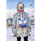 Snowsea Kedi Patili Kayak Montu, Bayan Snowboard Montu SS20 - 4XL