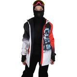 Snowsea Kelebekler Kayak ve Snowboard Montu / Snowsea SS7909 Kar Montu - Siyah