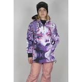 Snowsea Love Outdoor Kadın Mor Mont SS5571 - 4XL
