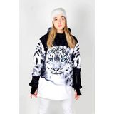 Snowsea Marka White Tiger Özel Tasarım Kadın Snowboard & Kayak Montu - 7 - 8 Yaş