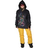 Snowsea Mouse SS7804 Kadın Kayak Montu, 1. Kalite Snowboard Montu - 11 - 12 Yaş - Siyah