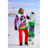 Snowsea My World My Rules Snowsea Panda Snowboard ve Kayak Montu / Unisex Snowsea SS7640 - 5 - 6 Yaş - Beyaz