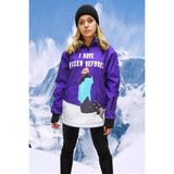 Snowsea Özel Tasarım Snowboard Montu, Kadın Kayak Montu - XS
