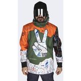 Snowsea Peace Formule Unisex Kayak ve Snowboard Montu - Yeşil