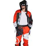 Snowsea Peace SS7778 Fermuarlı Kar Montu - XXXL - Turuncu