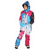 Snowsea Peace Tasarım Kayak ve Snowboard Takımı Snowsea SS7797 - XS - Mavi