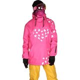 Snowsea Pink Heart Kadın Snowboard Montu / Snowsea SS7816 - 11 - 12 Yaş - Pembe