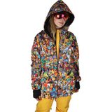 Snowsea Simpson SS7806 Unisex Kayak Montu, 1. Kalite Snowboard Montu - 11 - 12 Yaş - Sarı