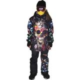 Snowsea Skull For Women Kayak ve Snowboard Mont - Pantolon Takımı / Snowsea SS7789 - Siyah