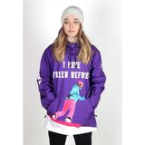 Snowsea SS5578 Snowboard Hoodie Mont, Kadın Kayak Montu, Outdoor Hoodie - L