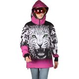 Snowsea SS7903 White Tiger Pembe Snowboard Montu, Kadın Kayak Montu - Fuşya