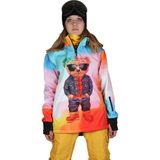 Snowsea SS7915 Cool Teddy Kadın Kar ve Kayak Montu, Bayan Renkli Snowboard Montu - Turuncu
