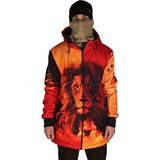 Snowsea SS7933 Sarı Kırmızı Aslan Snowboard Montu - 13 - 14 Yaş - Bej