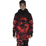 Snowsea SS7942 Skull Snowboard ve Kayak Montu - 5 - 6 Yaş - Kırmızı