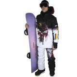 Snowsea SS7944 Punisher Erkek Snowboard ve Kayak Montu - 15 - 16 Yaş - Beyaz