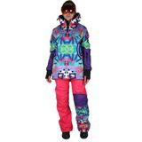 Snowsea SS7958 Symbolic Snowboard Montu ve Pantolonu Takımı - 13 - 14 Yaş - Mavi