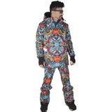 Snowsea Tasarım SS7886 Kayak ve Snowboard Mont ve Pantolon Takımı - 15 - 16 Yaş - Mavi