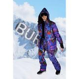 Snowsea Tears Kayak ve Snowboard Erkek Mont & Pantolon Takımı - Mavi - 2XL