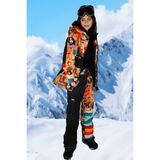 Snowsea Vintage Kadın Kayak & Snowboard Mont & Pantolon Takımı - Bej - 9 - 10 Yaş