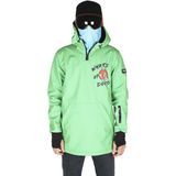 Snowsea What's Up Yaka Fermuarlı Snowboard & Kayak Montu SS7763 - 7 - 8 Yaş - Yeşil
