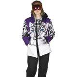 Snowsea White Tiger Fermuarlı Snowboard ve Kayak Montu - 4XL