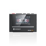 SnowSky/FiiO Echo MINI HiFi Bluetooth MP3 Çalar, 15 Saat Oynatma, Bağımsız Ses Kontrolü, 3,5 mm/4,4 mm Kulaklık Çıkışları (Siyah)