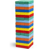 snrby Renkli Denge (Jenga) Oyunu 54 Parça Orta Boy Eğlenceli Aile Oyunu