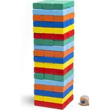 Snrby Snr Renkli Denge(Jenga) Oyunu 54 Parça Küçük(Mini) Boy - Ahşap